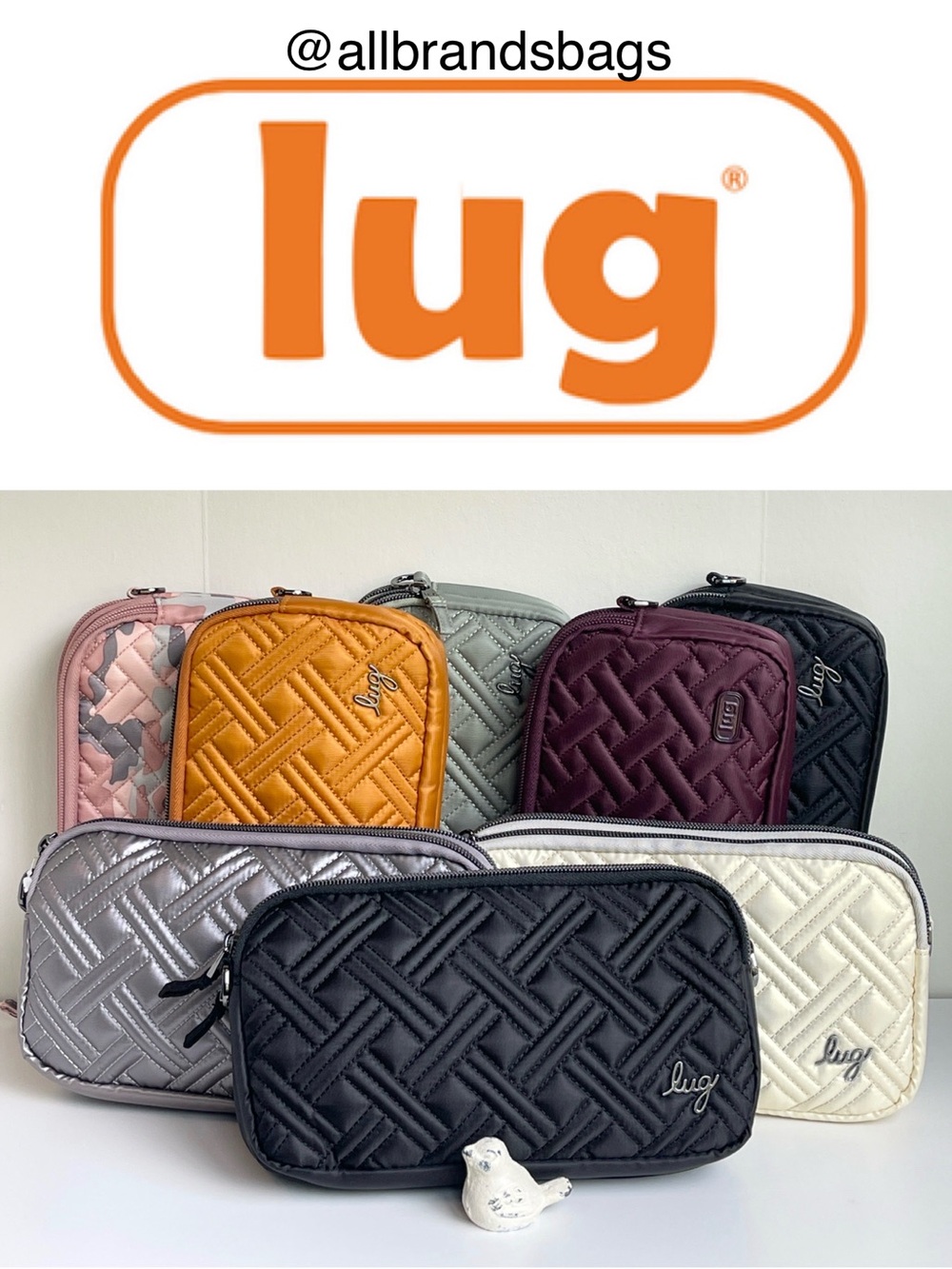 Lug Coupe XL With RFID Convertible Crossbody Bags